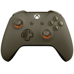 Xbox One Wireless Controller - Green-Orange